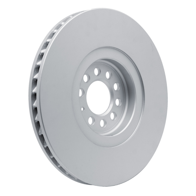 Audi TT Quattro Brake Rotor (1) - Left Front - R1 Concepts - GEOSPEC Coated - `04-`06